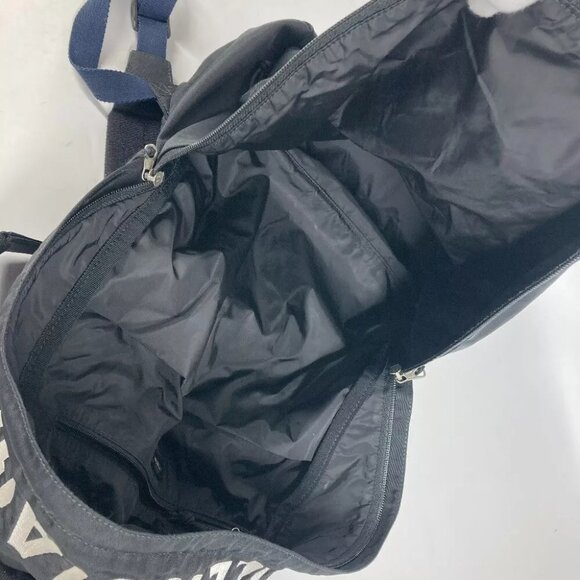 BALENCIAGA Bicolor wheel logo bag Backpack Nylon Black - Picture 6 of 16